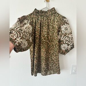 THML embroidered blouse